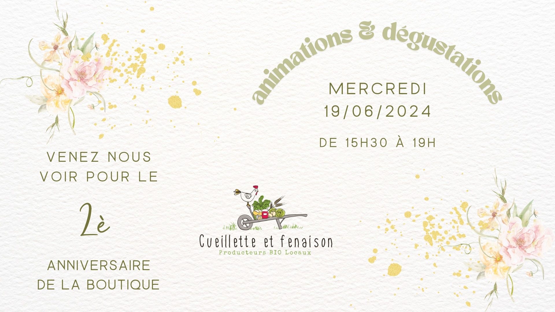 cueillette et fenaison