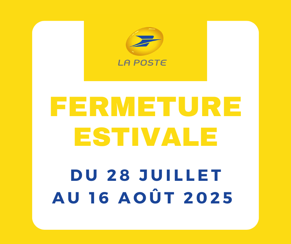 fermeture la poste