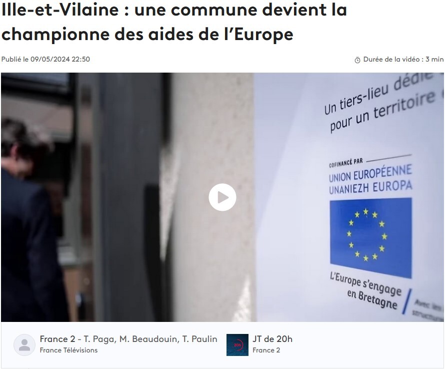 reportage aides européennes 2024