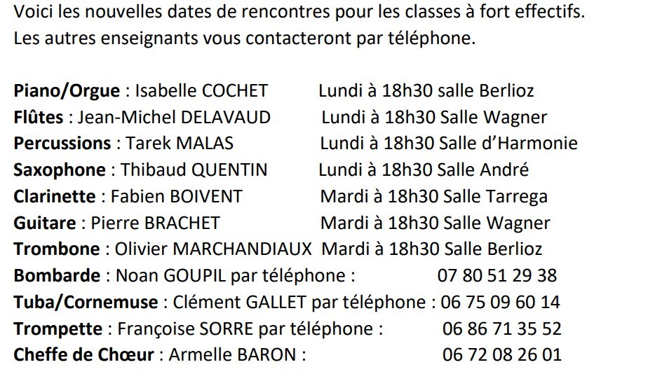 reunion ecole musique