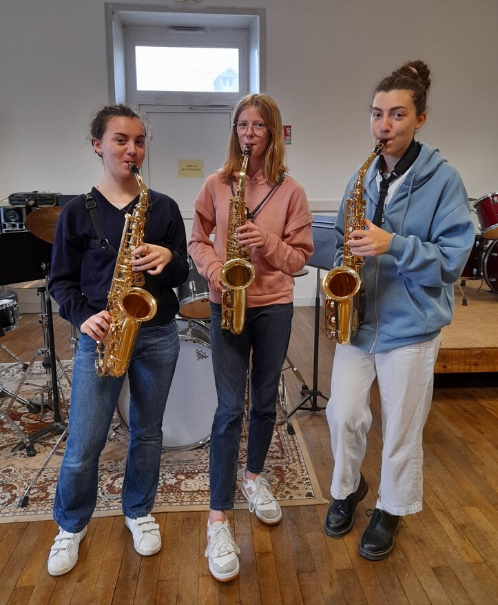 saxophones ecole musique