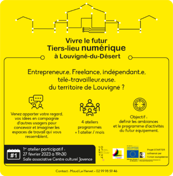 Ateliers participatifs - projet Tiers-lieu Num