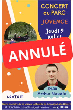 concert annulé