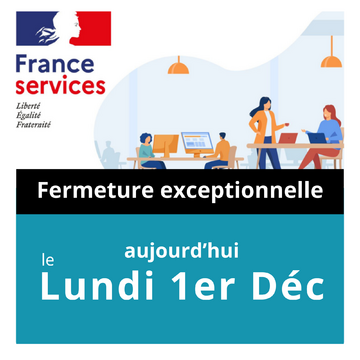 fermeture 1 dec 2025