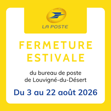 fermeture la poste 2026