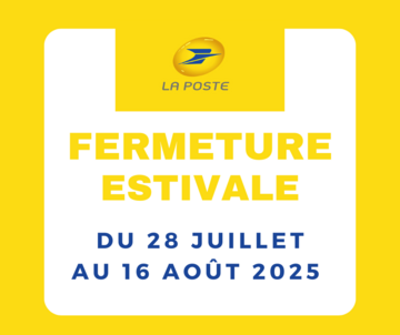 fermeture la poste