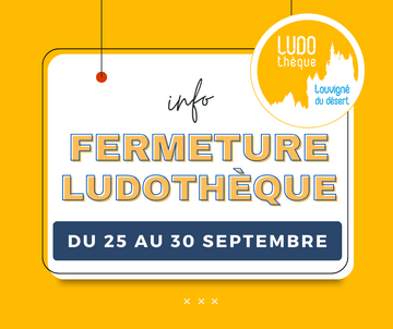 fermeture ludothèque