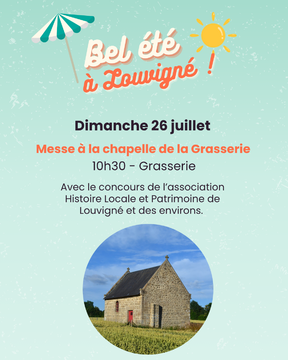 Messe à la chapelle de la Grasserie