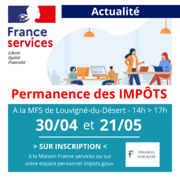 permanences impots 2025