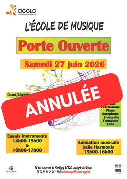 PO ecole musique annulée