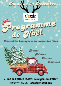 prog oasis noel 2025