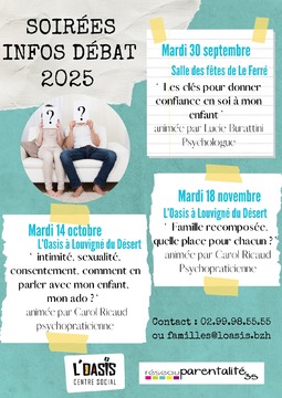Soirées infos débat